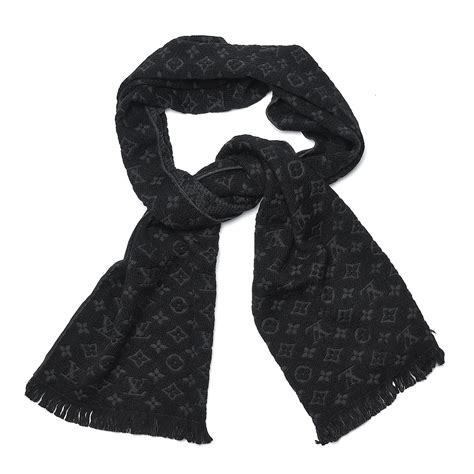 louis vuitton scarf handbag|Louis Vuitton black wool scarf.